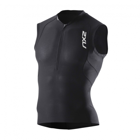 2XU Active Tri Singlet Black 2013 (MT2266a) 2XUMT2266aBLACK